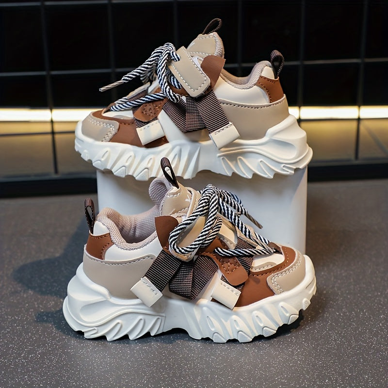 Casual Cute Low Top Platform Sneakers For Girls, Wear-resistant Non-slip Sneakers For All Seasons