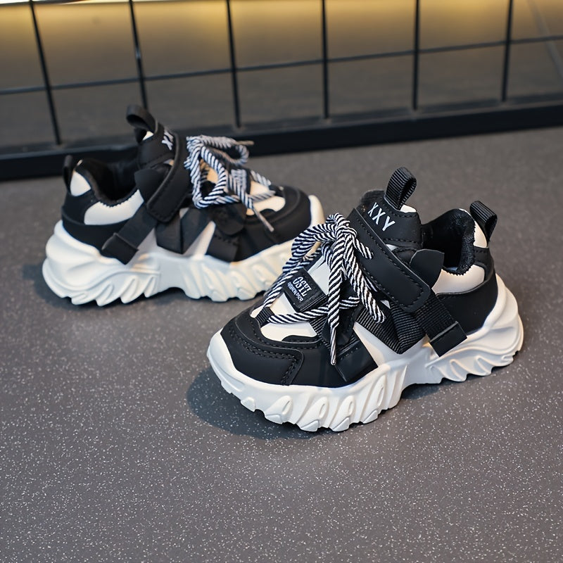 Casual Cute Low Top Platform Sneakers For Girls, Wear-resistant Non-slip Sneakers For All Seasons