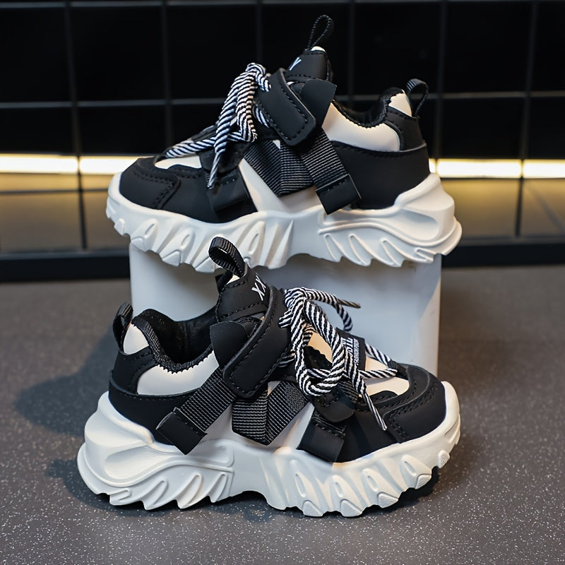 Casual Cute Low Top Platform Sneakers For Girls, Wear-resistant Non-slip Sneakers For All Seasons